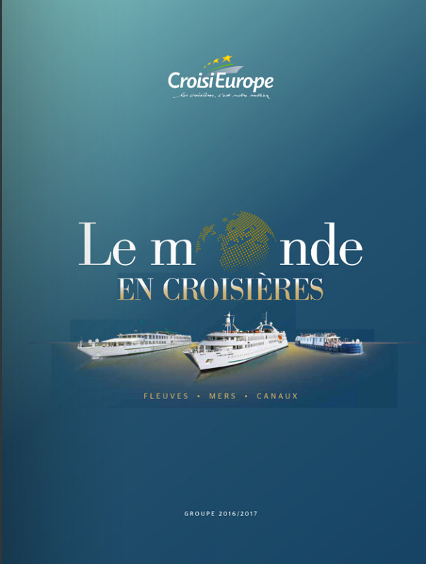 La nouvelle brochure Groupes de CroisiEurope - Photo CroisiEurope