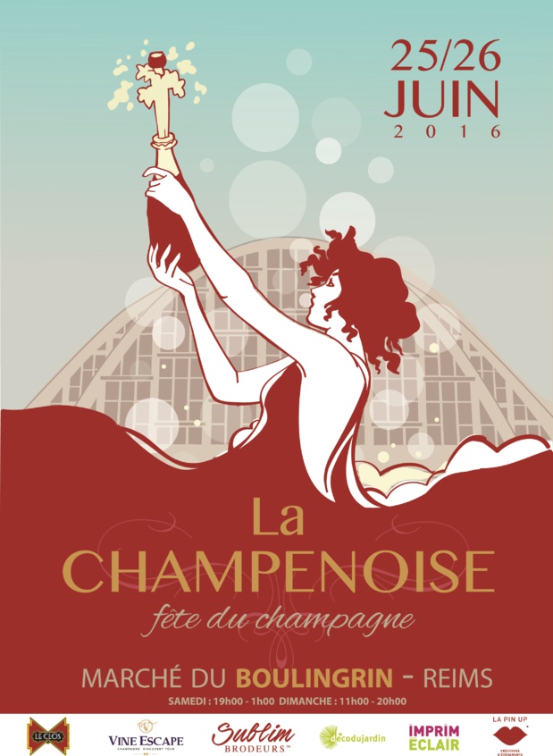Affiche La Champenoise Affiche La Champenoise