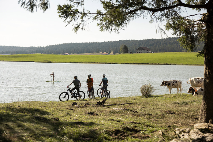 Lac des Taillères, Jura & Trois-Lacs © Switzerland Tourism / Dominik Baur