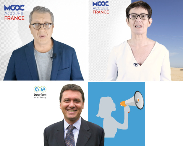 Les fondateurs de Tourism Academy : Marie Bergereau, Claude Bannwarth et Thierry Baudier - DR