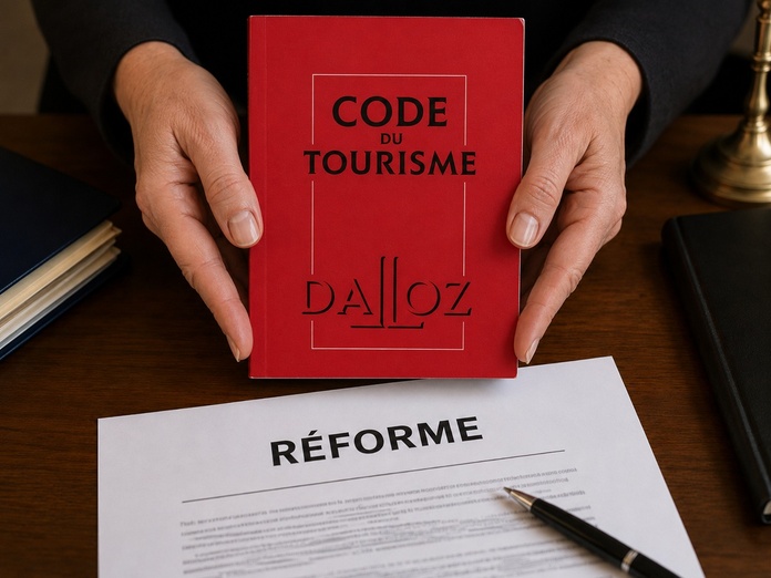 Nathalie Delattre a déposé une proposition de loi de simplification du code du tourisme - Visuel généré par l'IA
