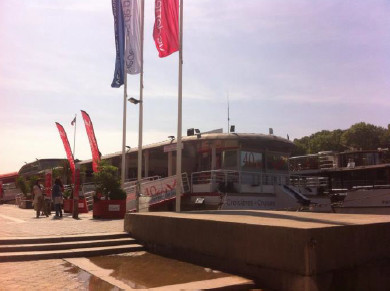 Le trajet des bateaux de Vedettes de Paris est modifié en raison du niveau encore élevé de la Seine - Photo : Vedettes de Paris