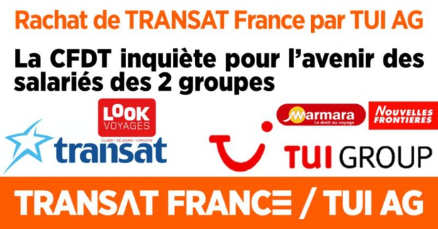 TUI A.G./Transat France : "tout laisse à penser que les salariés pâtiront de ce rachat" TUI A.G./Transat France : "tout laisse à penser que les salariés pâtiront de ce rachat"