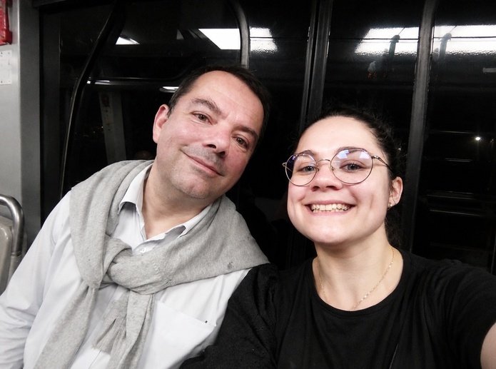 "Ce que j’aime chez Gabrielle, c’est son questionnement, son esprit critique" selon François Piot en parlant de sa fille Gabrielle - Crédit photo : François Piot