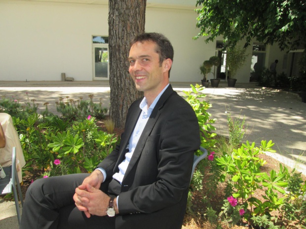 Julien Faycger directeur général des villages "Cap'Vacances". Photo MS.