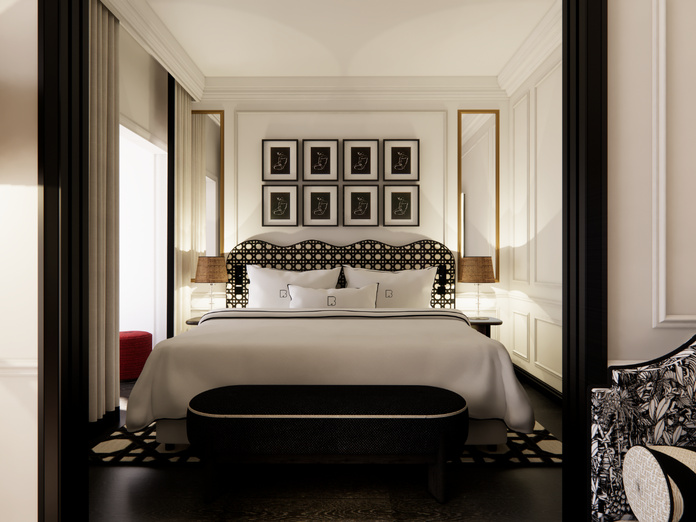 Suites entièrement rénovées.    Photo: Le Burgundy Paris
