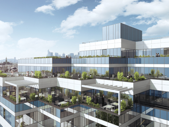 La Luxury Hotelschool Paris ouvrira à la rentrée 2026 un nouveau campus à Levallois-Perret de 1 200 m². Ici, la façade du projet - Photo : Luxury Hotelschool Paris