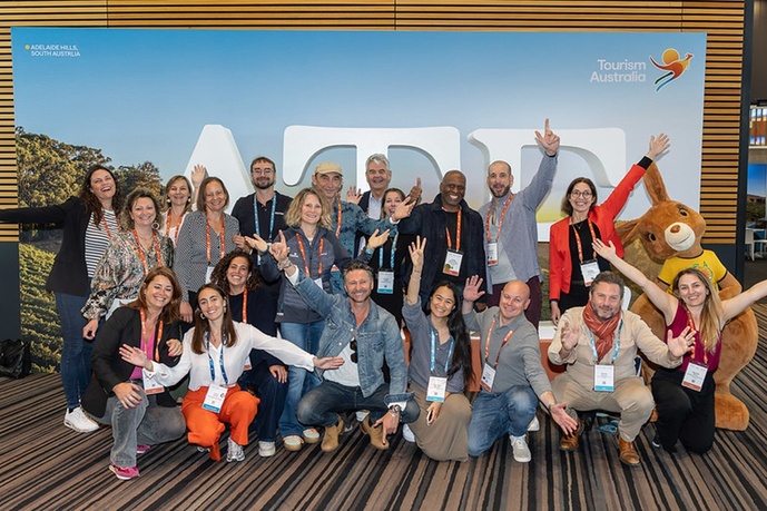 La délégation française à l'Australian Tourism Exchange 2026 d'Adelaide - Photo : Tourism Australia La délégation française à l'Australian Tourism Exchange 2026 d'Adelaide - Photo : Tourism Australia