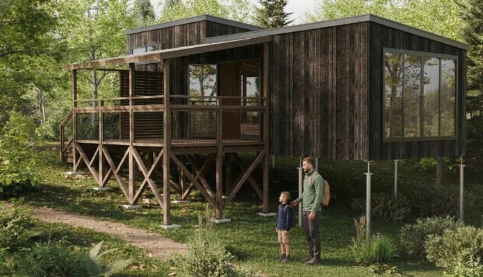Bon Air Club veut inventer une nouvelle génération de « camps de base » outdoor - Photo Bon Air Club
