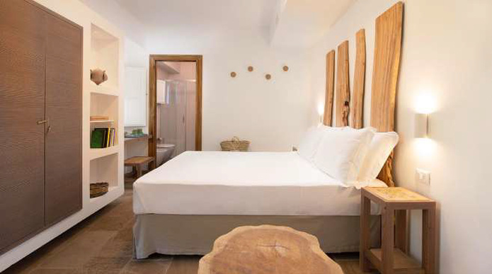 La sobriété des chambres de la Masseria est très étudiée © Masseria Fontanelle.