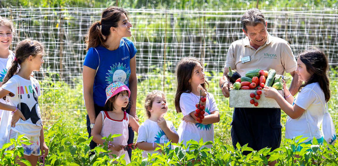 L'engagement éco-eresponsable du Resort s'illustre aussi dans les ateliers pour enfants. © Vivosa Apulia Resort