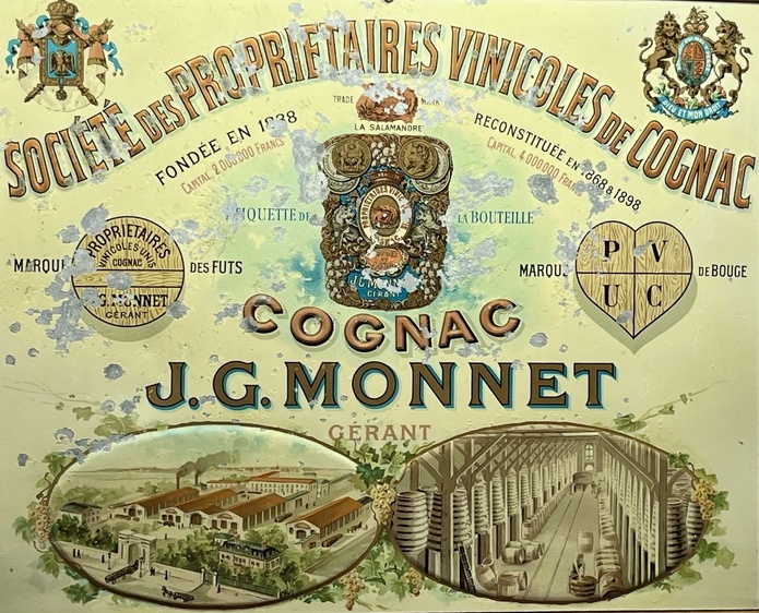 Une affiche historique présentée au "Monnet Corner". Photo Paula Boyer Une affiche historique présentée au "Monnet Corner". Photo Paula Boyer