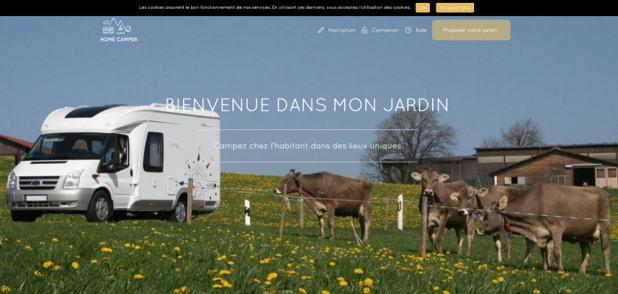 HomeCamper permet aux campeurs de s'installer dans des jardins, chez l'habitant - Capture d'écran HomeCamper permet aux campeurs de s'installer dans des jardins, chez l'habitant - Capture d'écran