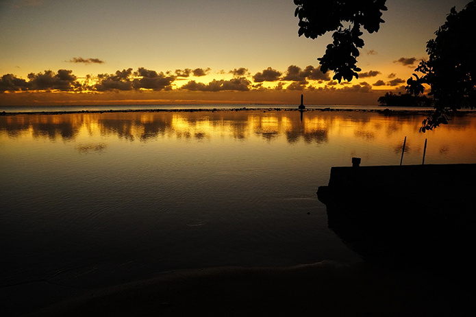 Couché du soleil dans les îles © Emmanuel BONIFAIT