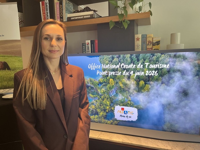 Slađana Mićić, nouvelle directrice du tourisme croate à Paris - Photo PB