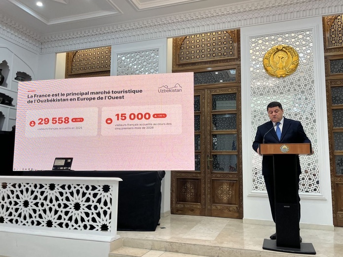 Sukhrob Bobokalonov, vice-président du Comité de développement du tourisme ouzbek - Photo : PB