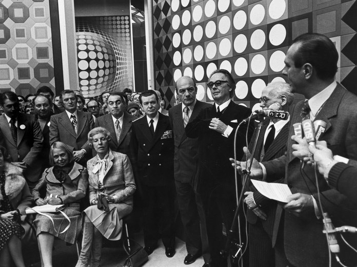Une exposition à l'occasion des 50 ans de la fondation - Photo : Fondation Vasarely