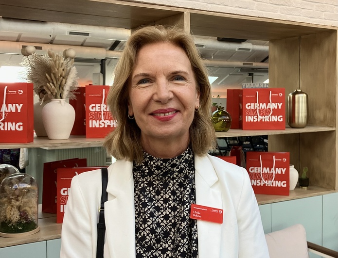 Ulrike Bohnet, directrice pour l’Europe du Sud de l’Office National Allemand du Tourisme - Photo : TB