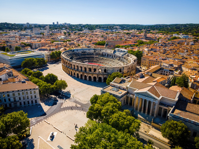 La web-application « Nîmes la Romaine » propose une découverte interactive du patrimoine antique de la ville - DepositPhotos.com, alexey.fedoren@gmail.com