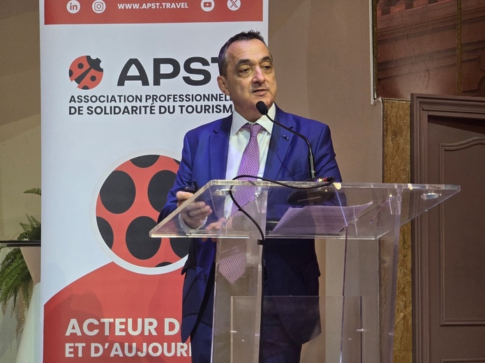 Emmanuel Toromanof, secrétaire général de l'APST lors de l'assemblée générale ordinaire - Photo CE