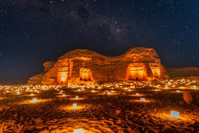 AlUla Manara, un centre d’astrotourisme et de recherche, ouvrira prochainement près d’AlUla. @depositphotos/ambeon