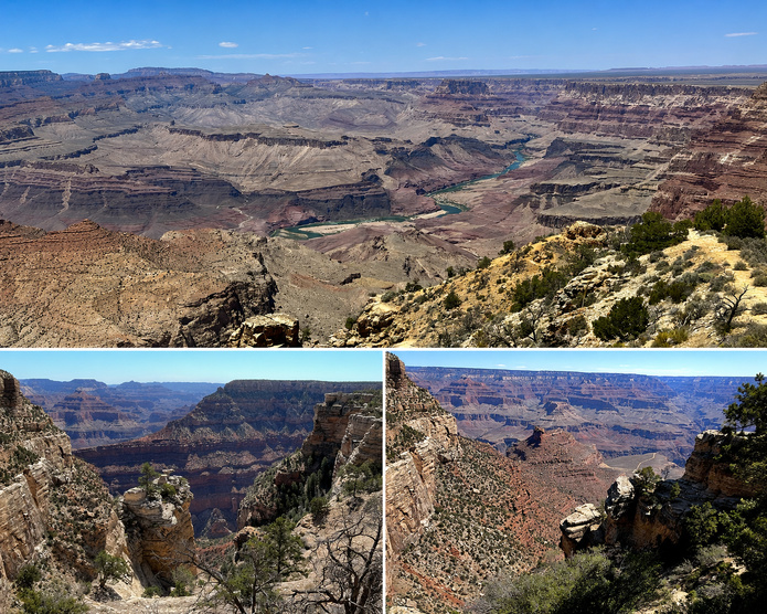 Grand Canyon, les gorges sans doute les plus impressionnantes au monde - Photo PB, composition générée par IA
