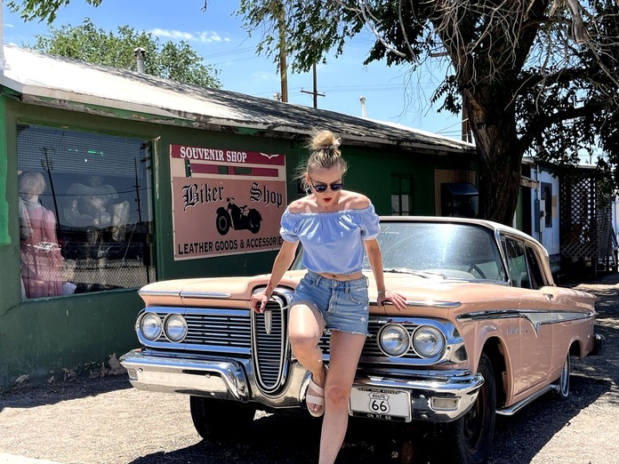 Aux Etats-Unis, les grosses voitures d'hier font encore rêver... - Photo : PB Aux Etats-Unis, les grosses voitures d'hier font encore rêver... - Photo : PB