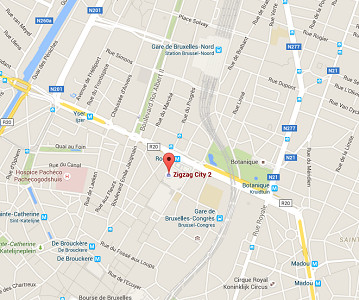 L'alerte à la bombe concerne le centre commercial City2 à Bruxelles - DR : Google Maps L'alerte à la bombe concerne le centre commercial City2 à Bruxelles - DR : Google Maps