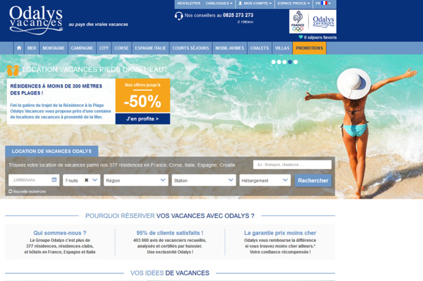 Hywin, un groupe chinois entre au capital d'Odalys à hauteur de 35% - Capture écran Hywin, un groupe chinois entre au capital d'Odalys à hauteur de 35% - Capture écran