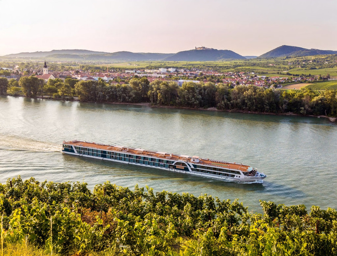 Le M/S Amadeus Silver II naviguant sur le Danube. © Rivages du Monde
