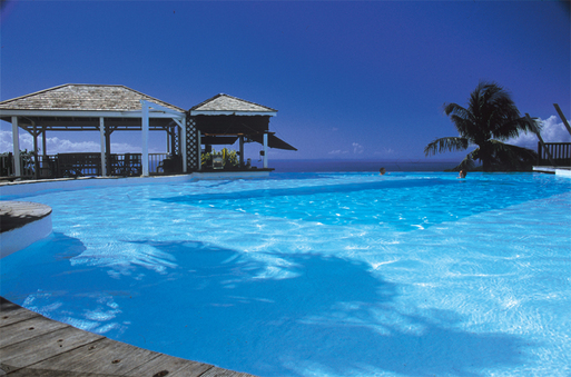 La piscine du Toubana hôtel & Spa