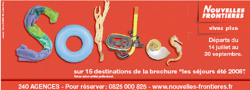 Nouvelles Frontières solde sa collection été