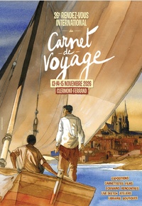 L'affiche 2026 du Rendez-vous international du Carnet de voyage - Illustration : Joël Alessandra L'affiche 2026 du Rendez-vous international du Carnet de voyage - Illustration : Joël Alessandra