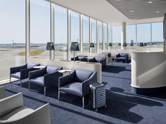 Air France a ouvert, le 7 juillet 2026, un nouveau salon au sein du Terminal 4 de l’aéroport de Londres-Heathrow - Photo Air France