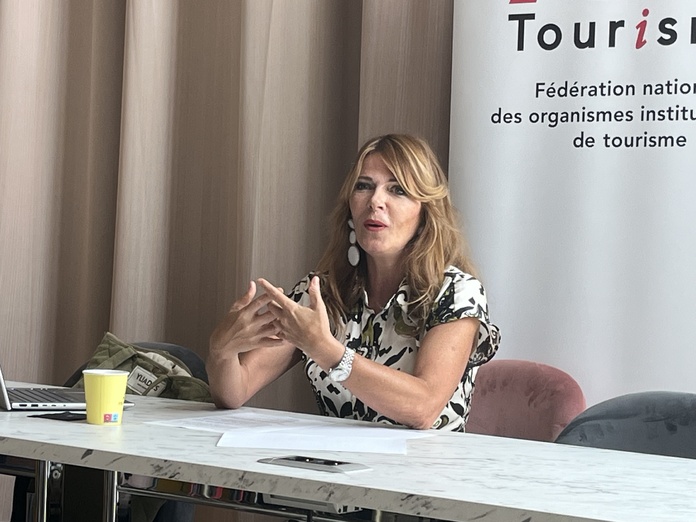 Christelle Chassagne a mentionné la nécessaire concertation avec les Régions de France, l'Assemblée des départements, l'Association des Maires de France et l'ANETT (cette Association rassemble les élus de près de 1000 communes touristiques et stations classées). - Photo PB