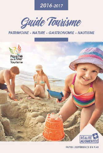 La couverture du guide touristique de l'OT du Pays Né de la Mer - DR : OT du Pays Né de la Mer