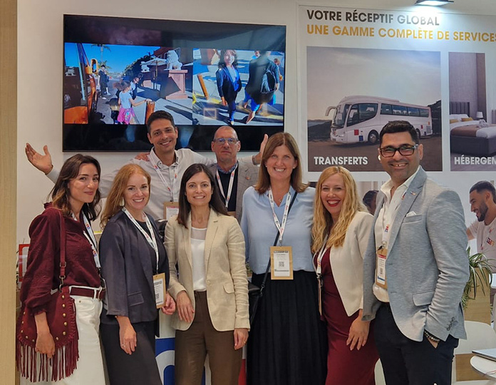 L'équipe MTS Globe à l'IFTM 2025 © MTSGlobe