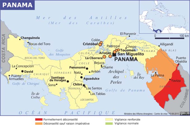 Malgré un "niveau de sécurité (qui) demeure globalement satisfaisant", certaines zones restent déconseillées selon le MAE