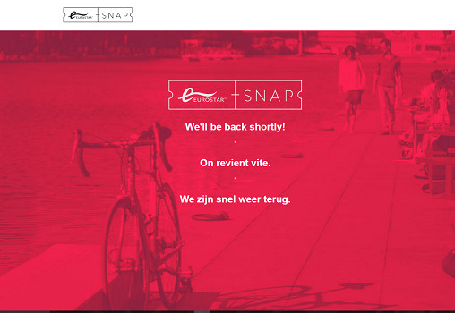 La plateforme Snap d'Eurostar va faire son retour à temps-complet - Capture d'écran