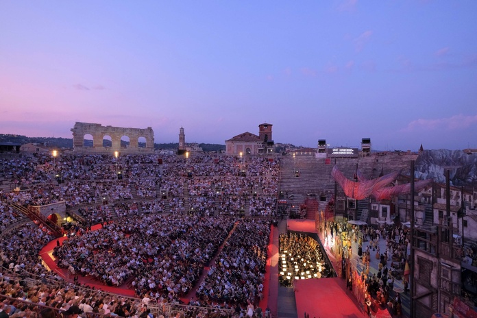 Représentation de Carmen aux Arènes de Vérone © EnneviFoto