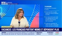 Valérie Boned, invitée de Good Morning Business sur BFM - Capture écran