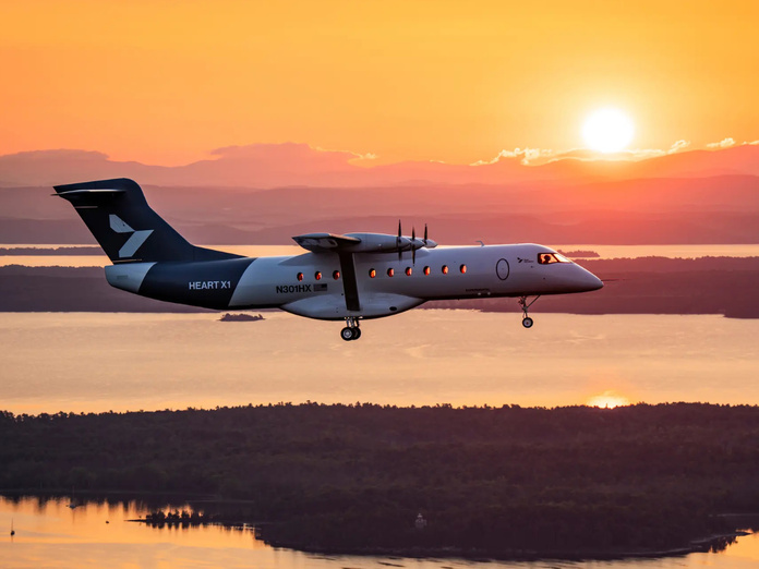 Premier vol historique pour le X1 Photo: Heart Aerospace
