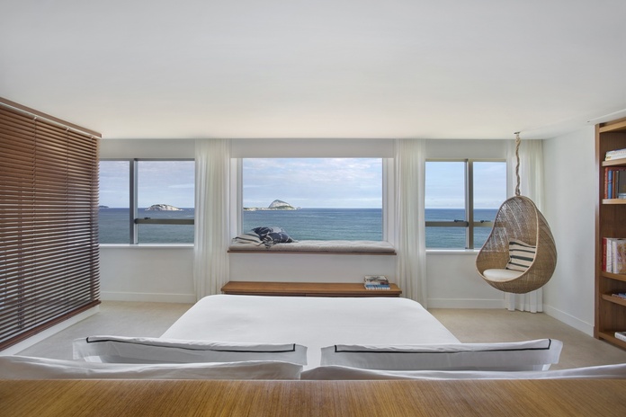 Au Janeiro Hotel, à Leblon, chaque élément est pensé dans une logique esthétique et culturelle - Photo : Janeiro Hotel