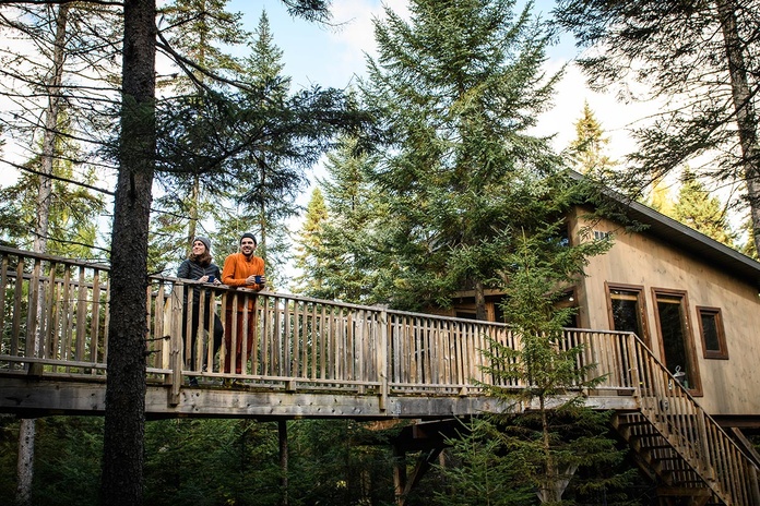 Hébergement Kabania, Lanaudiere © GouvQc Kabania Daphné Carron