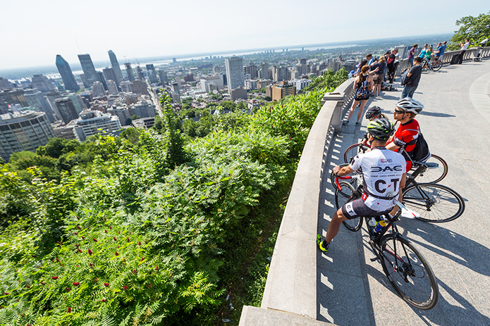 Belvédère Kondiaronk sur le mont Royal, Montréal © GouvQc Matthew Clark Belvédère Kondiaronk sur le mont Royal, Montréal © GouvQc Matthew Clark