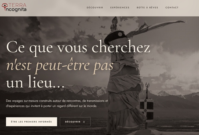 Les Compagnies du Voyage font renaître la marque Terra Incognita - Capture écran