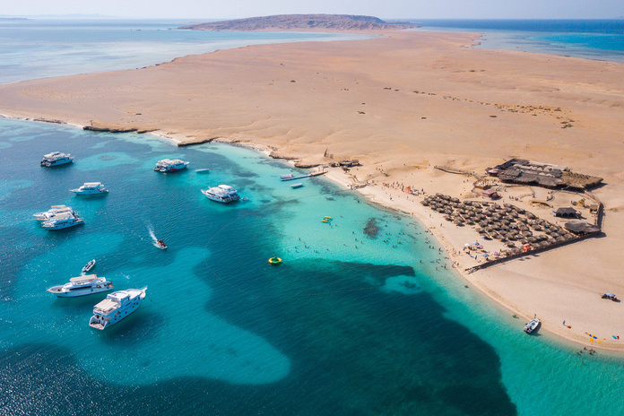 L’île de Giftun, Hurghada, Égypte © Shutterstock L’île de Giftun, Hurghada, Égypte © Shutterstock
