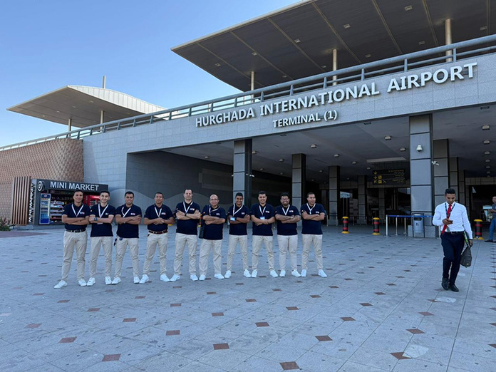Personnel de l'aéroport © MTS