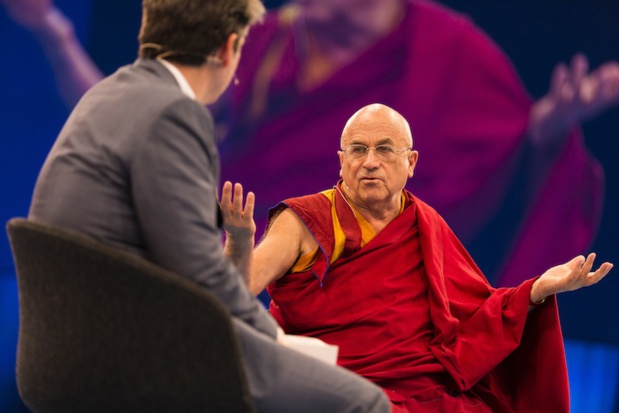 Matthieu Ricard lors du SFWT Paris 2016 - DR : Salesforce Matthieu Ricard lors du SFWT Paris 2016 - DR : Salesforce