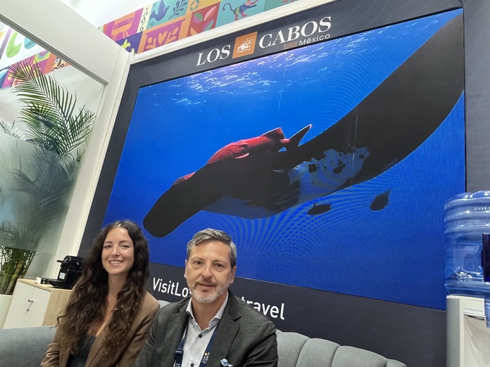 Pour la deuxième fois, Rodrigo Esponda, le directeur de l'Office de tourisme de Los Cabos est venu à l'IFTM cette année © PB